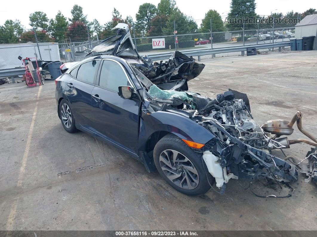 2016 Honda Civic Ex Blue vin: 19XFC2F74GE097917