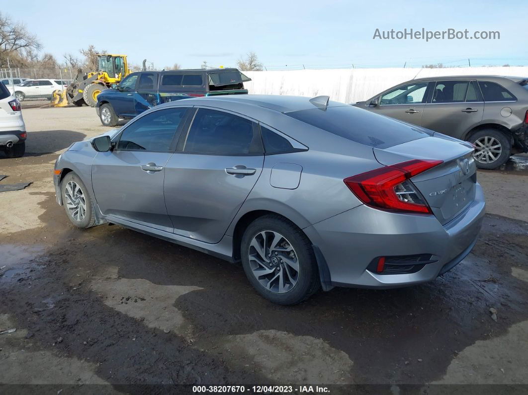 2017 Honda Civic Ex Silver vin: 19XFC2F74HE018490