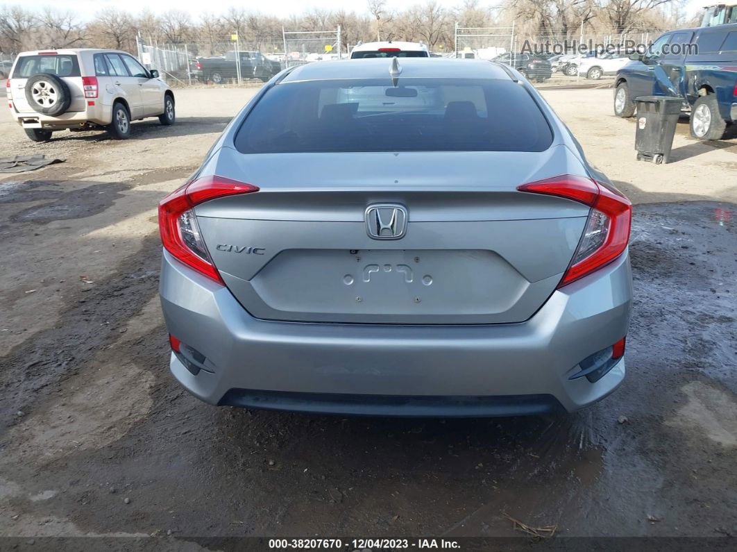 2017 Honda Civic Ex Серебряный vin: 19XFC2F74HE018490