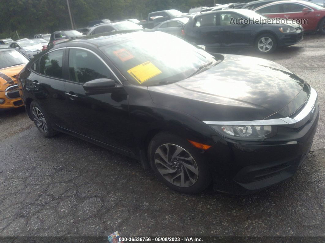 2017 Honda Civic Sedan Ex Black vin: 19XFC2F74HE053479