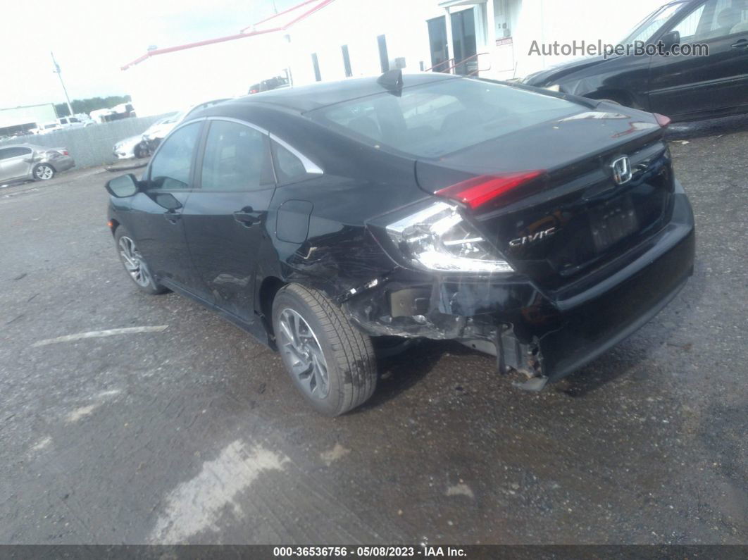 2017 Honda Civic Sedan Ex Black vin: 19XFC2F74HE053479