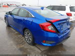 2017 Honda Civic Ex Blue vin: 19XFC2F74HE080407