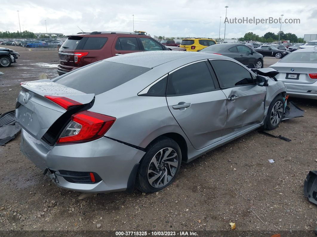 2016 Honda Civic Sedan Ex Silver vin: 19XFC2F75GE023731