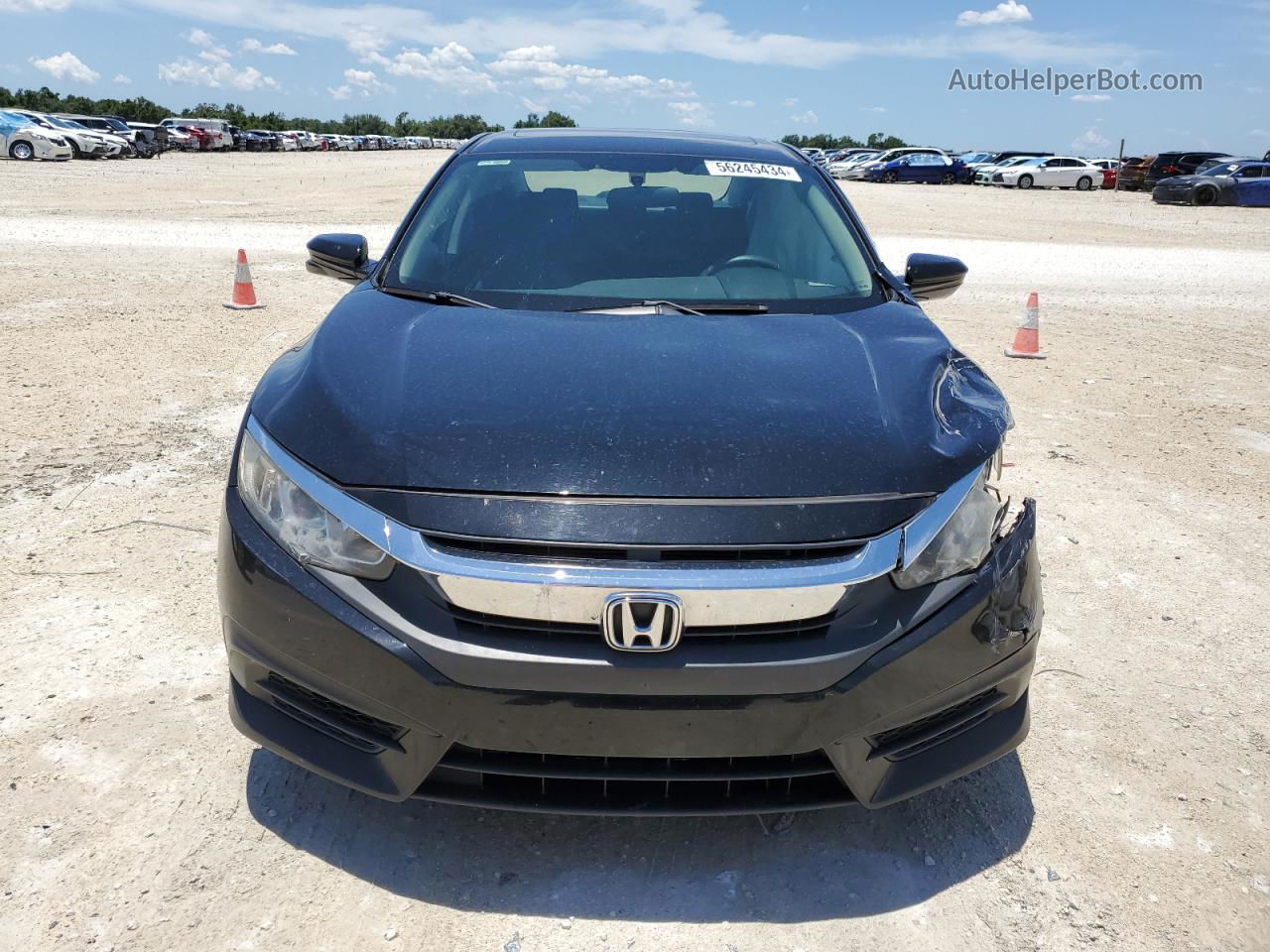 2017 Honda Civic Ex Black vin: 19XFC2F75HE062353