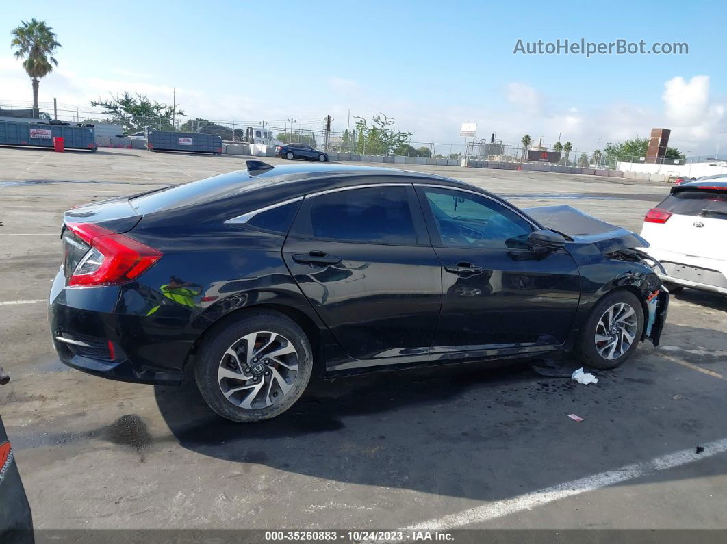 2017 Honda Civic Sedan Ex Black vin: 19XFC2F75HE212705