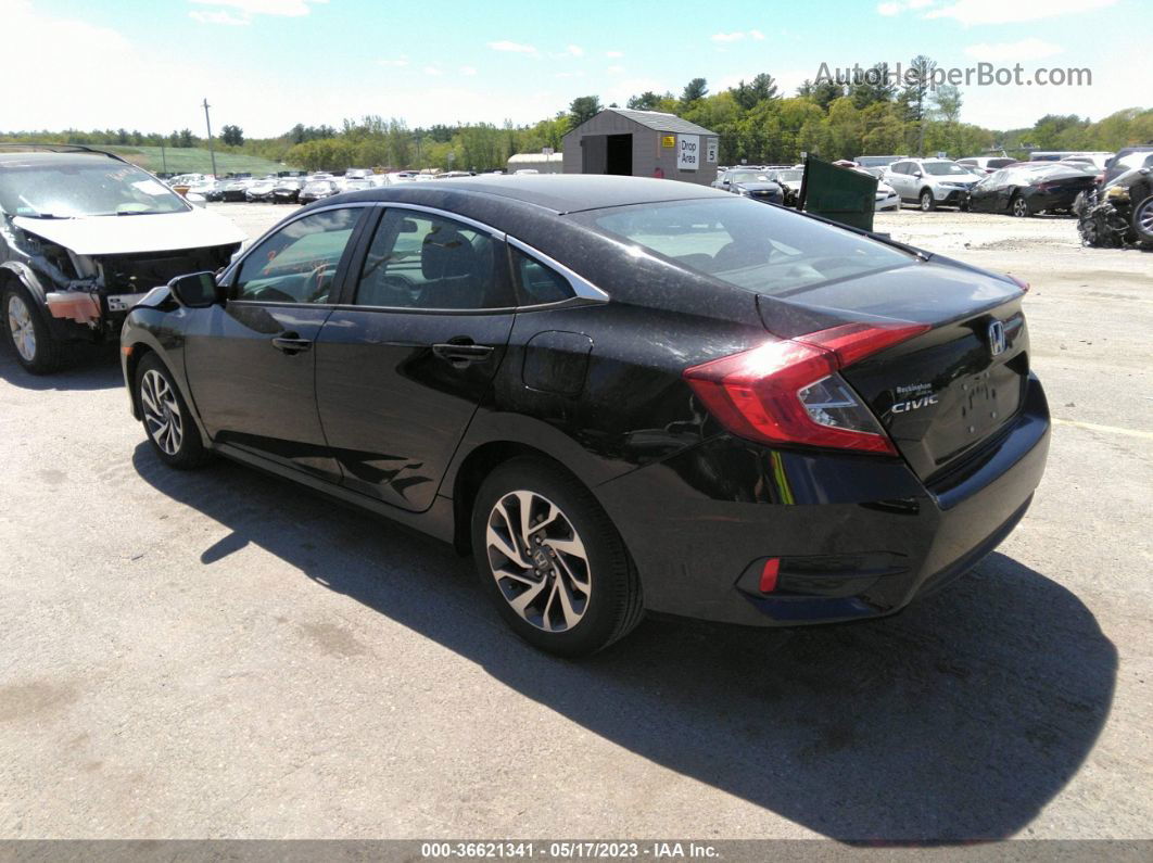 2016 Honda Civic Sedan Ex Black vin: 19XFC2F76GE047584