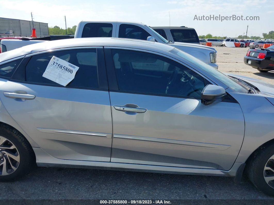 2016 Honda Civic Ex Gray vin: 19XFC2F76GE067978