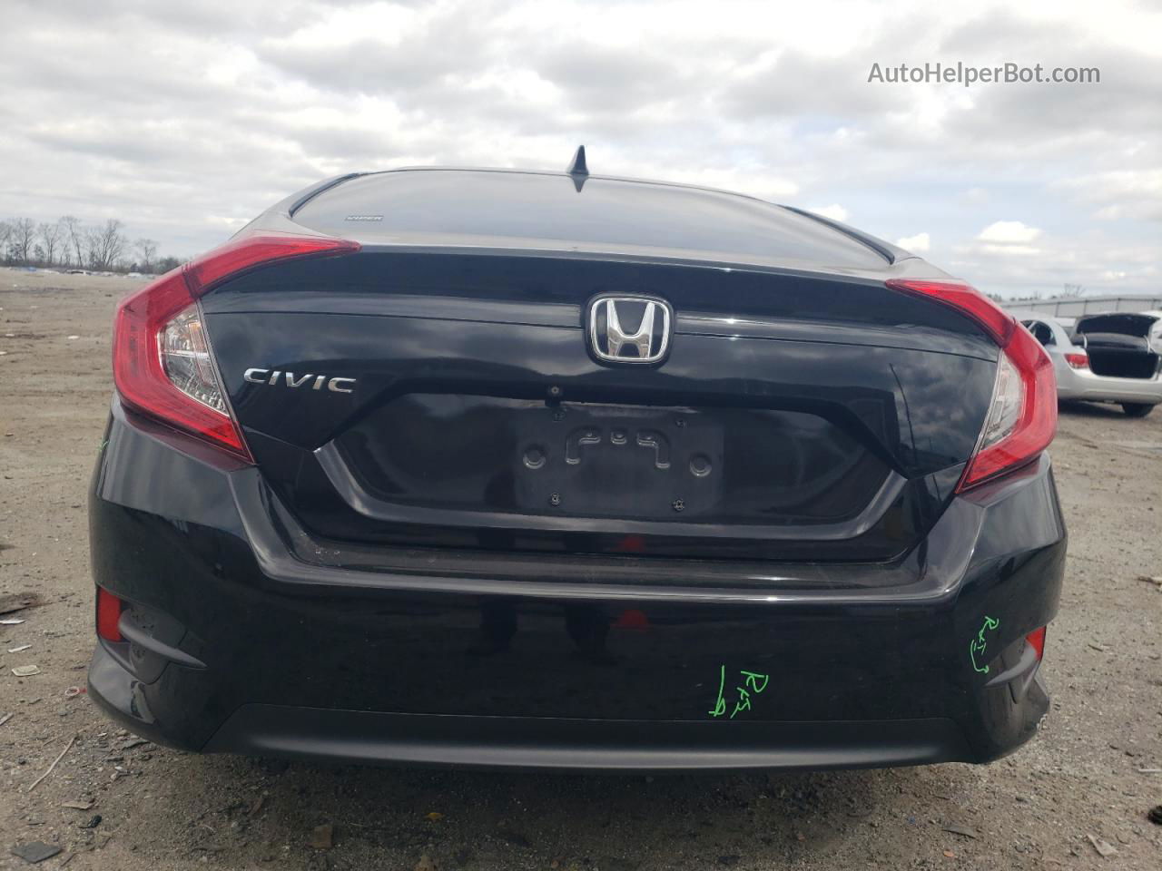 2017 Honda Civic Ex Black vin: 19XFC2F76HE029829