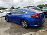 2017 Honda Civic Ex Синий vin: 19XFC2F76HE054133