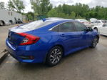 2017 Honda Civic Ex Blue vin: 19XFC2F76HE054133