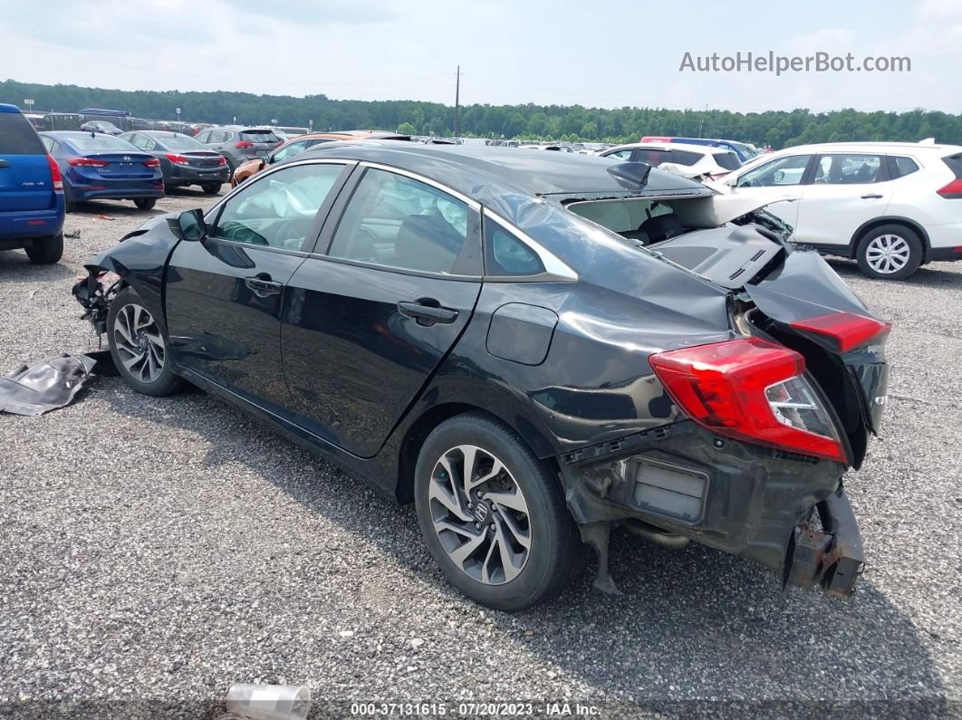 2017 Honda Civic Ex Черный vin: 19XFC2F76HE225401