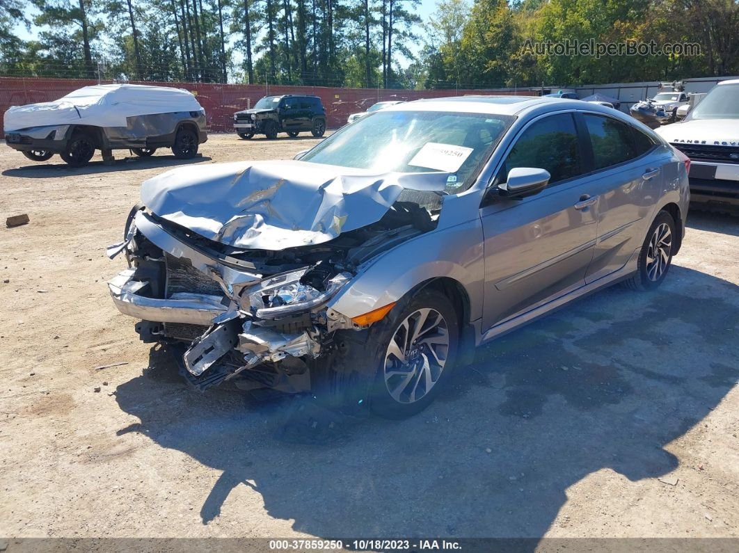 2016 Honda Civic Ex Silver vin: 19XFC2F77GE089973