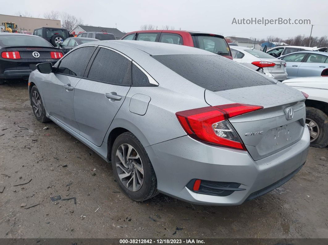 2016 Honda Civic Sedan Ex Silver vin: 19XFC2F77GE223526