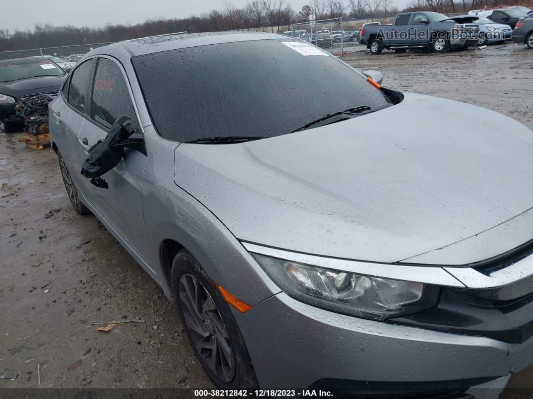 2016 Honda Civic Sedan Ex Silver vin: 19XFC2F77GE223526