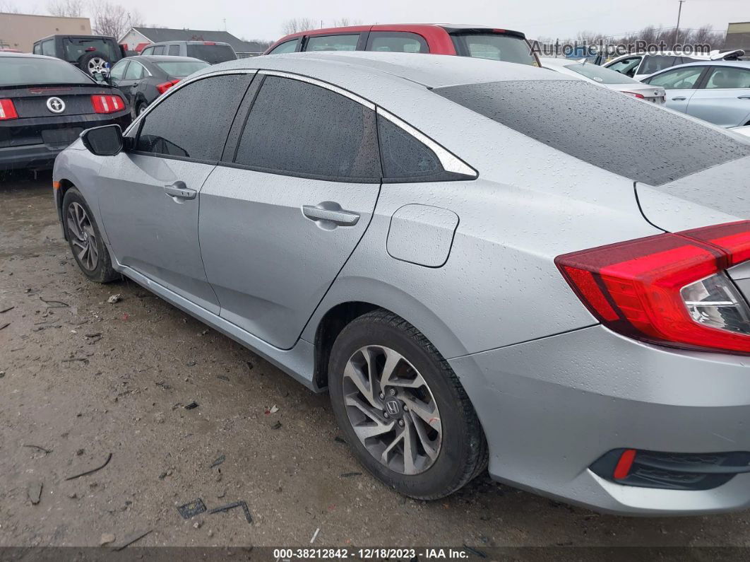 2016 Honda Civic Sedan Ex Silver vin: 19XFC2F77GE223526