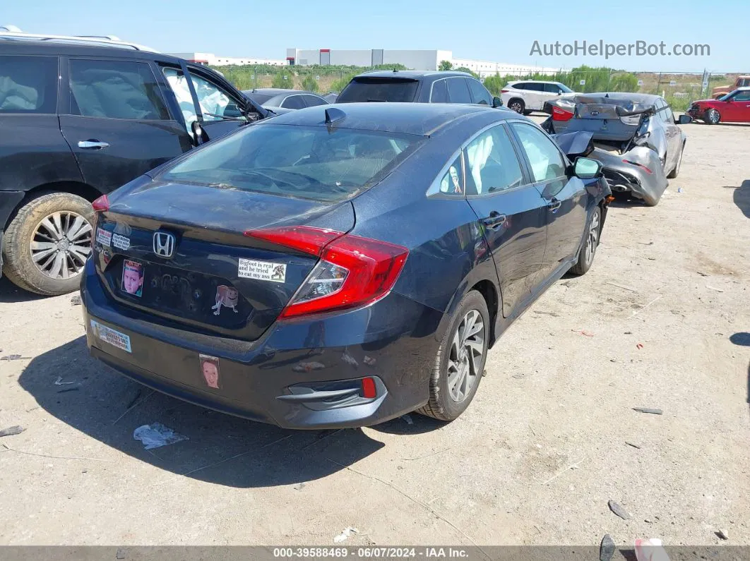 2017 Honda Civic Ex Серый vin: 19XFC2F77HE011615