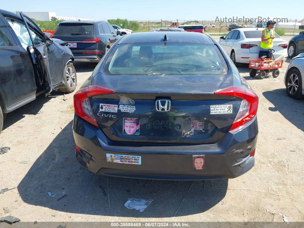 2017 Honda Civic Ex Gray vin: 19XFC2F77HE011615