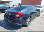 2017 Honda Civic Sedan Ex Синий vin: 19XFC2F77HE015213