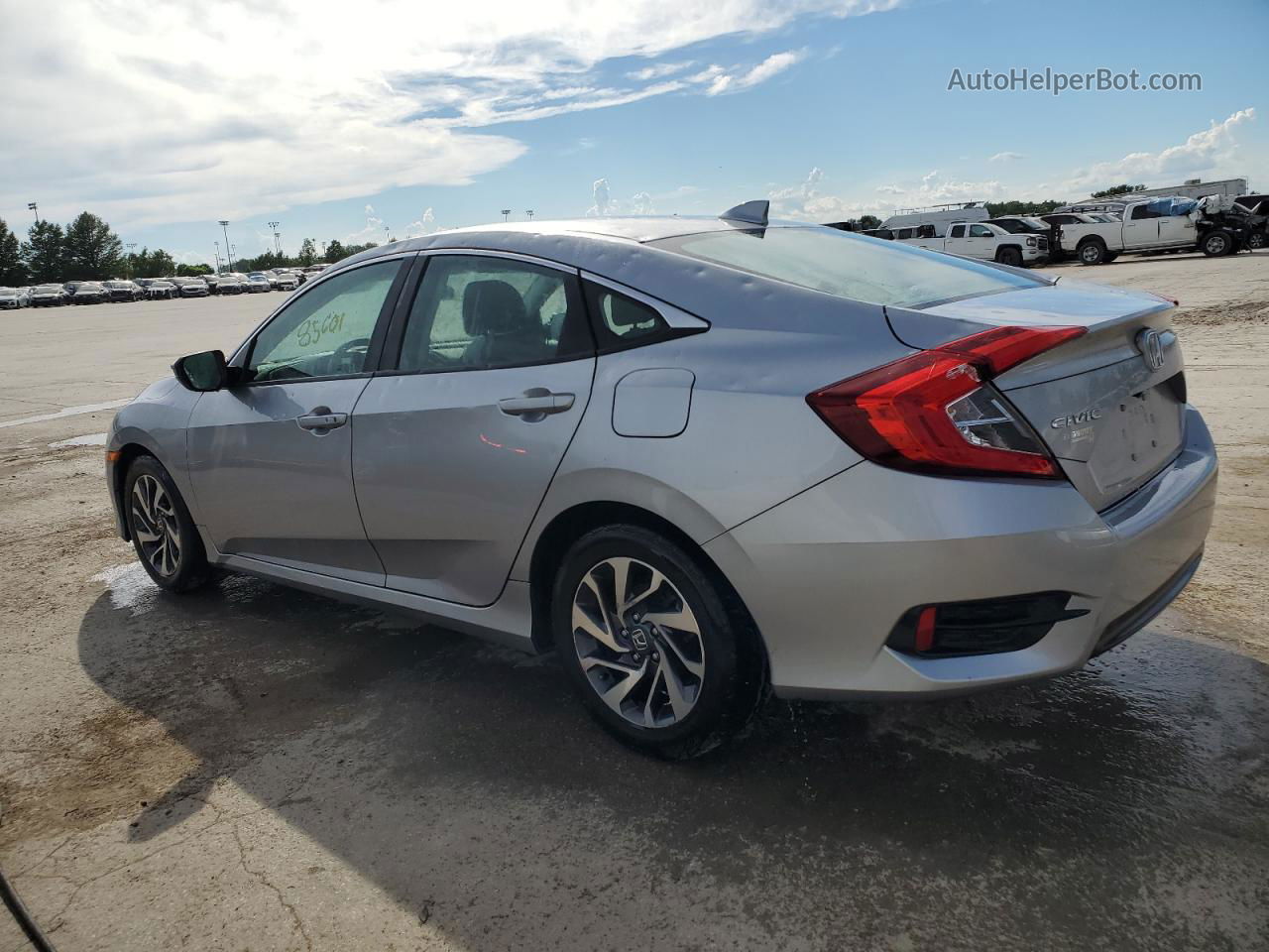 2017 Honda Civic Ex Silver vin: 19XFC2F77HE018502