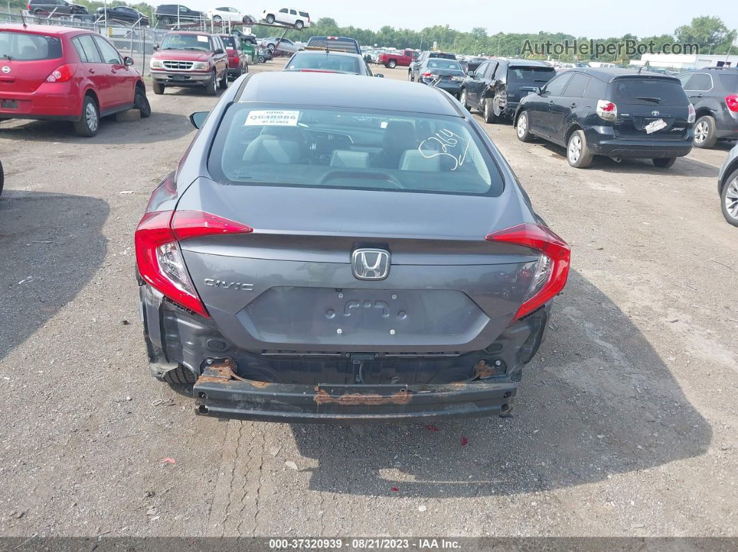 2016 Honda Civic Sedan Ex Gray vin: 19XFC2F78GE085964