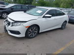 2016 Honda Civic Sedan Ex White vin: 19XFC2F78GE086869