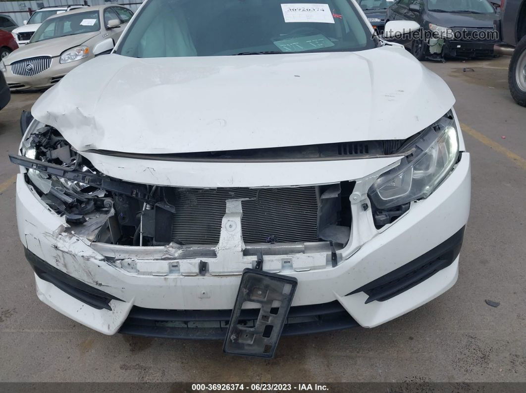 2016 Honda Civic Sedan Ex Белый vin: 19XFC2F78GE086869