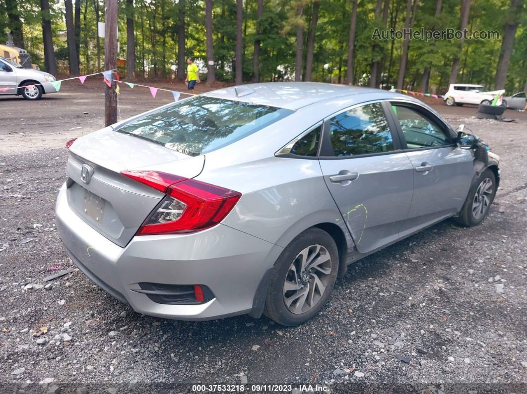 2017 Honda Civic Ex Silver vin: 19XFC2F78HE044901