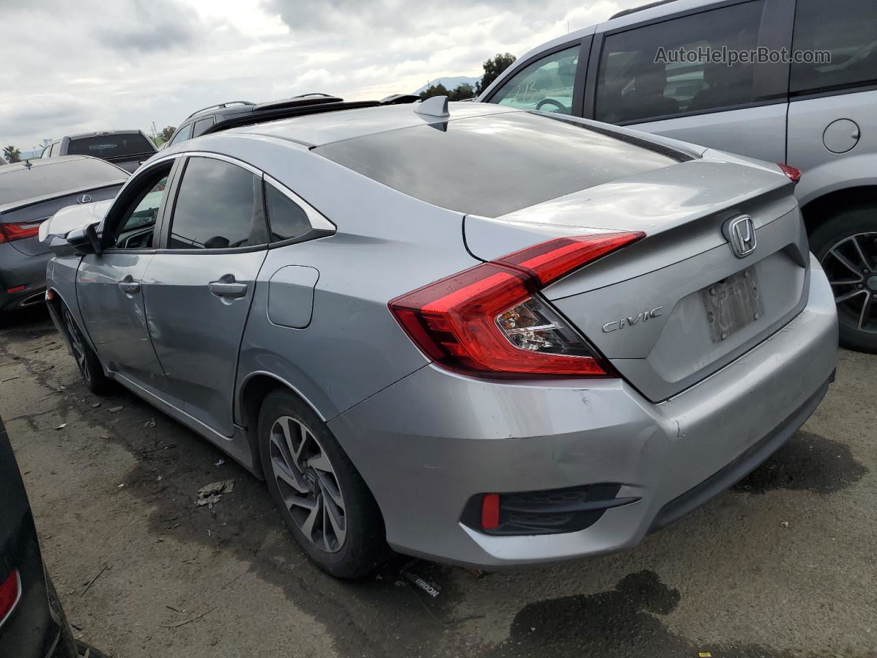 2017 Honda Civic Ex Silver vin: 19XFC2F78HE215999