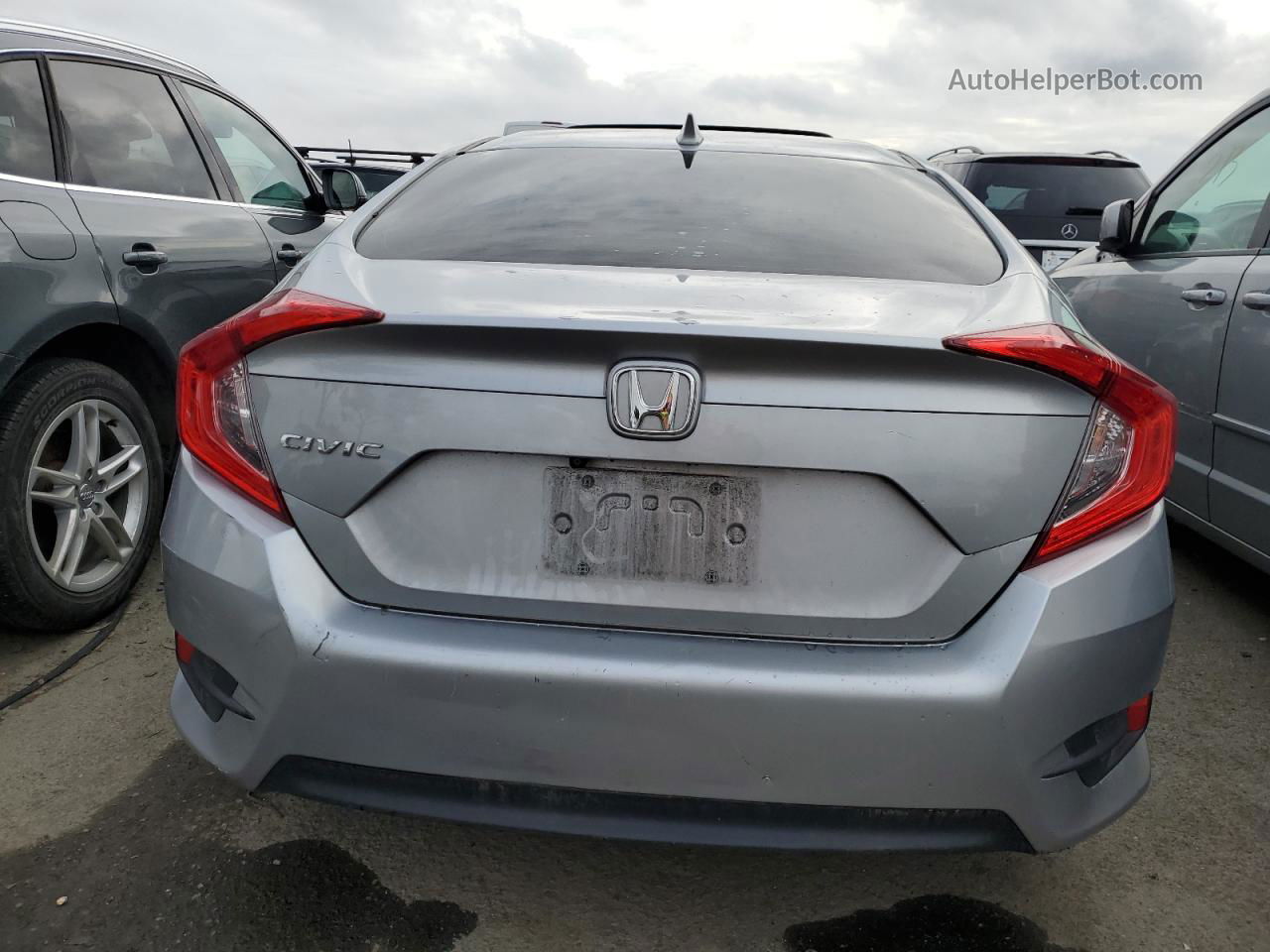 2017 Honda Civic Ex Silver vin: 19XFC2F78HE215999