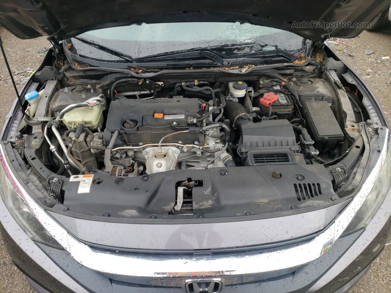 2016 Honda Civic Ex Серый vin: 19XFC2F79GE048745