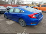 2017 Honda Civic Ex Синий vin: 19XFC2F79HE062890