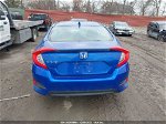 2017 Honda Civic Ex Синий vin: 19XFC2F79HE062890