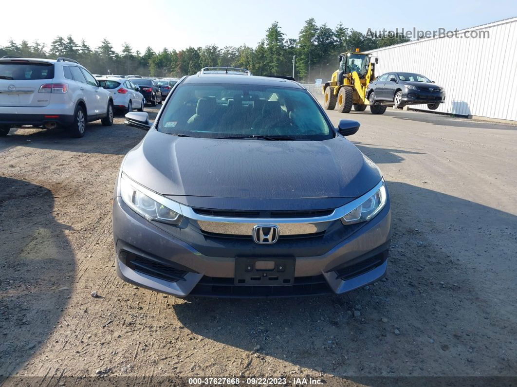 2017 Honda Civic Ex Серый vin: 19XFC2F79HE218300