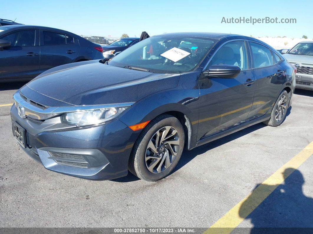 2017 Honda Civic Ex Gray vin: 19XFC2F79HE231340