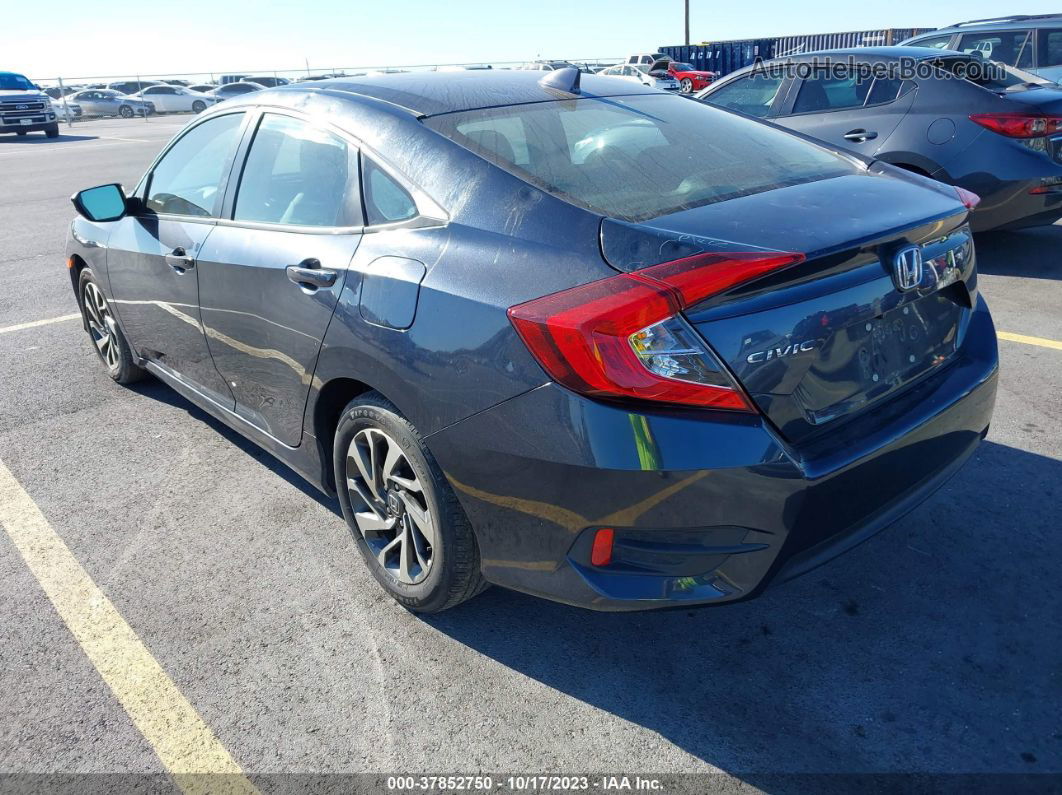 2017 Honda Civic Ex Gray vin: 19XFC2F79HE231340