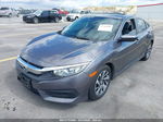 2016 Honda Civic Sedan Ex Gray vin: 19XFC2F7XGE030500