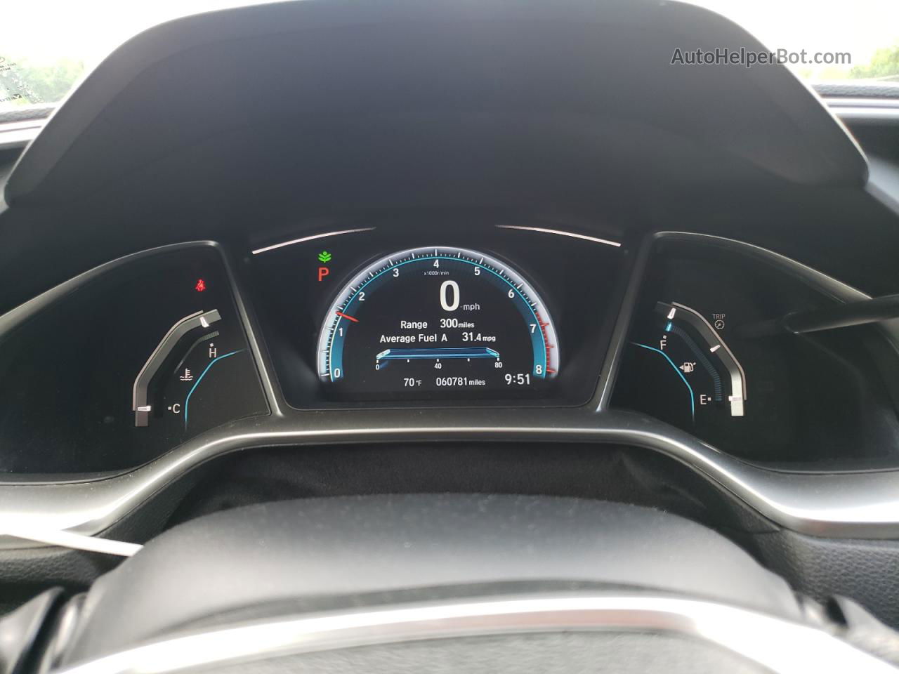 2016 Honda Civic Ex Серый vin: 19XFC2F7XGE042968