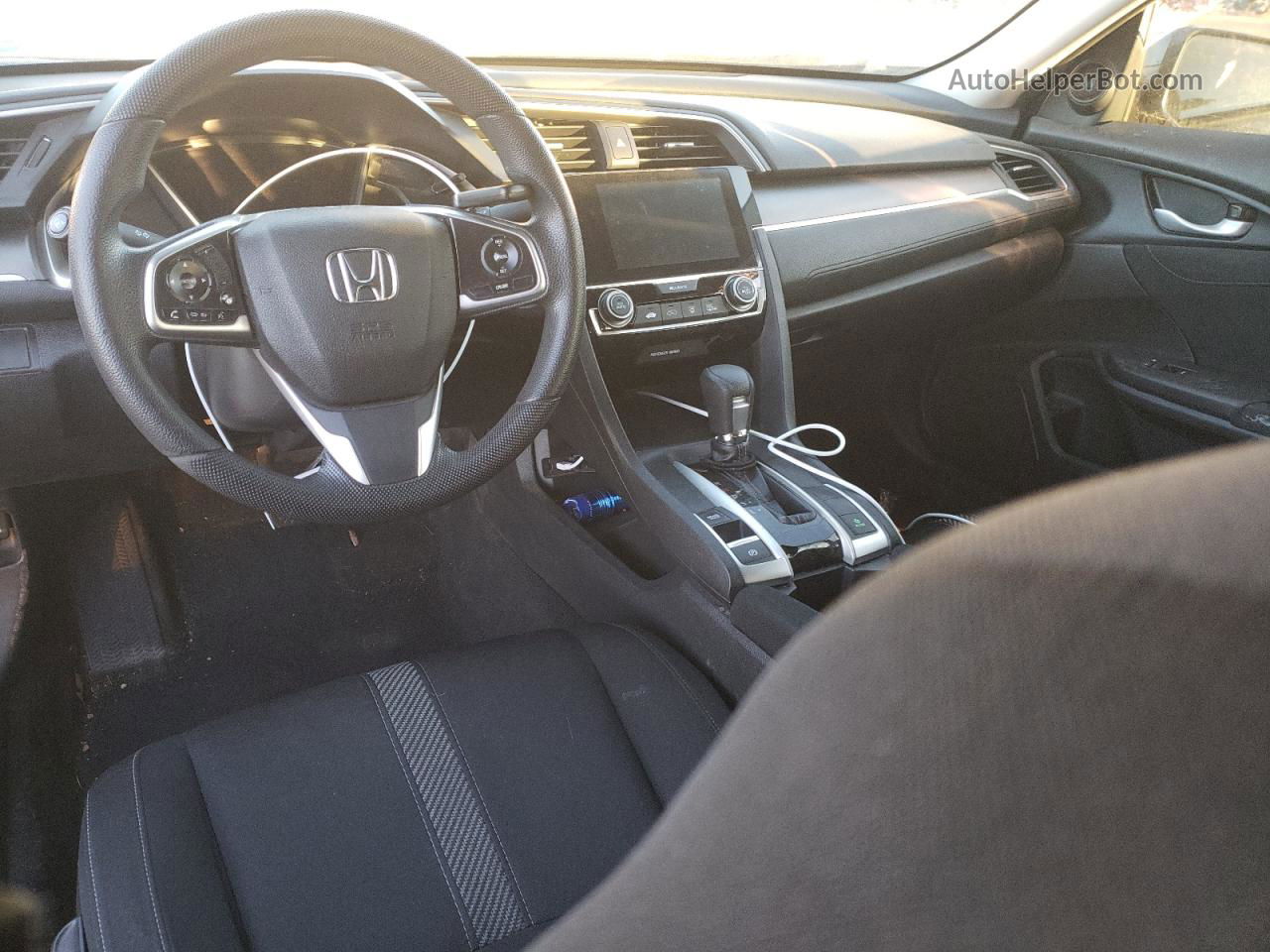 2016 Honda Civic Ex Черный vin: 19XFC2F7XGE065859