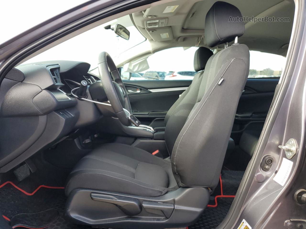 2016 Honda Civic Ex Gray vin: 19XFC2F7XGE092124