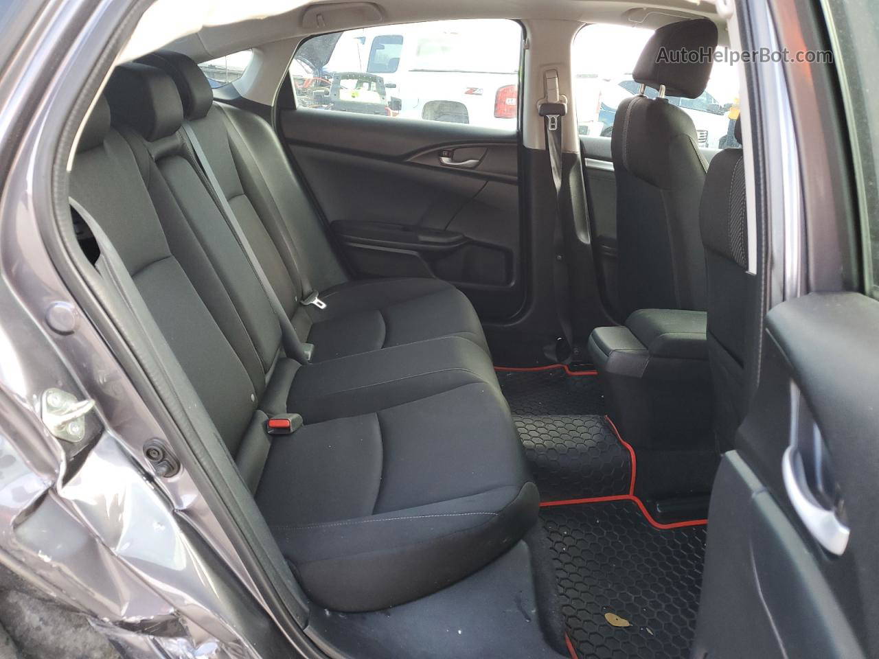 2016 Honda Civic Ex Gray vin: 19XFC2F7XGE092124