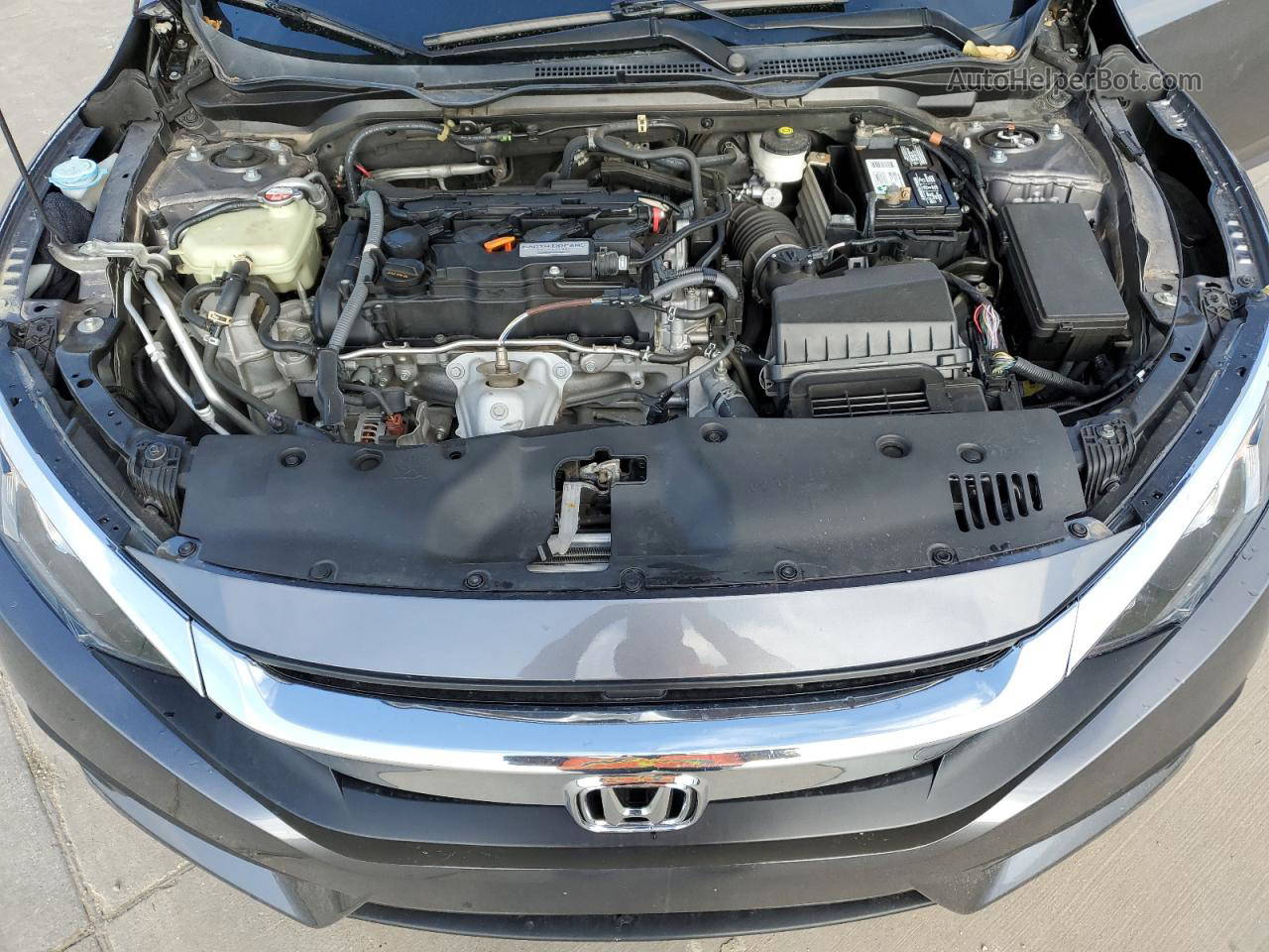 2016 Honda Civic Ex Gray vin: 19XFC2F7XGE092124