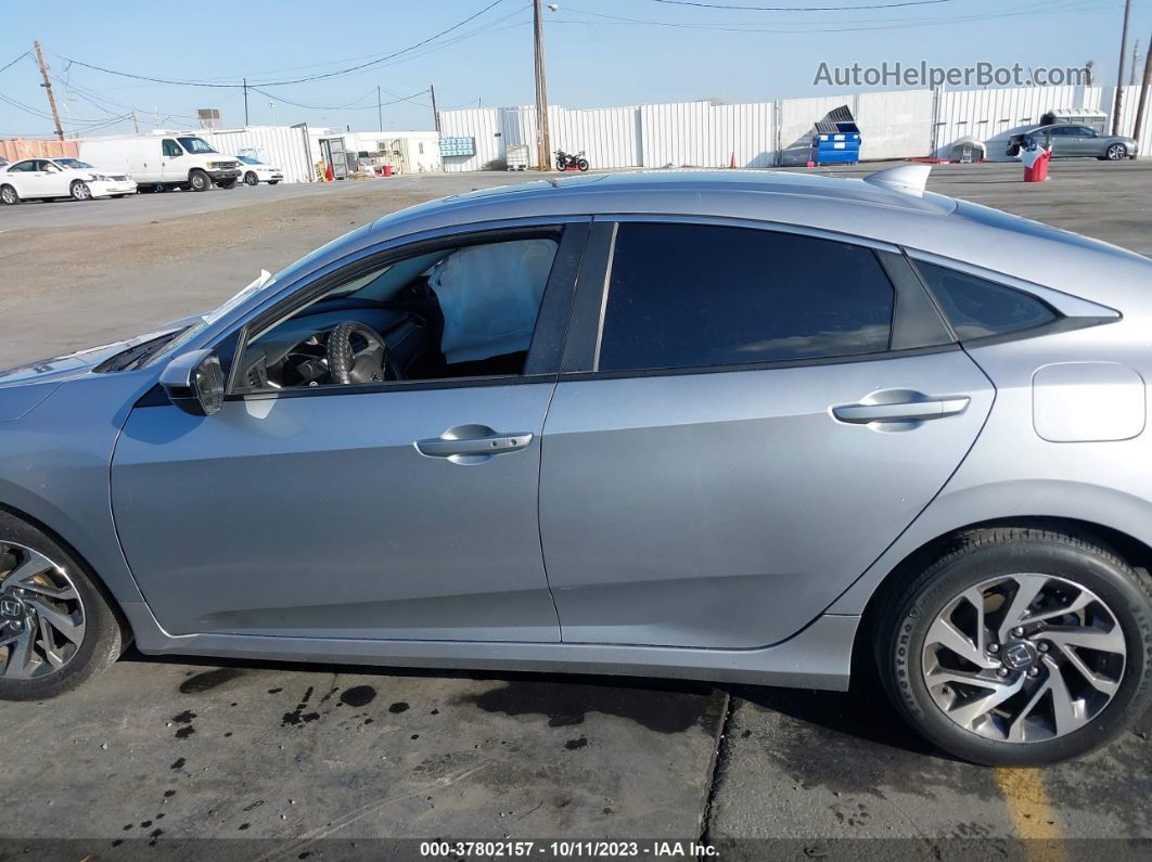 2017 Honda Civic Sedan Ex Silver vin: 19XFC2F7XHE021393