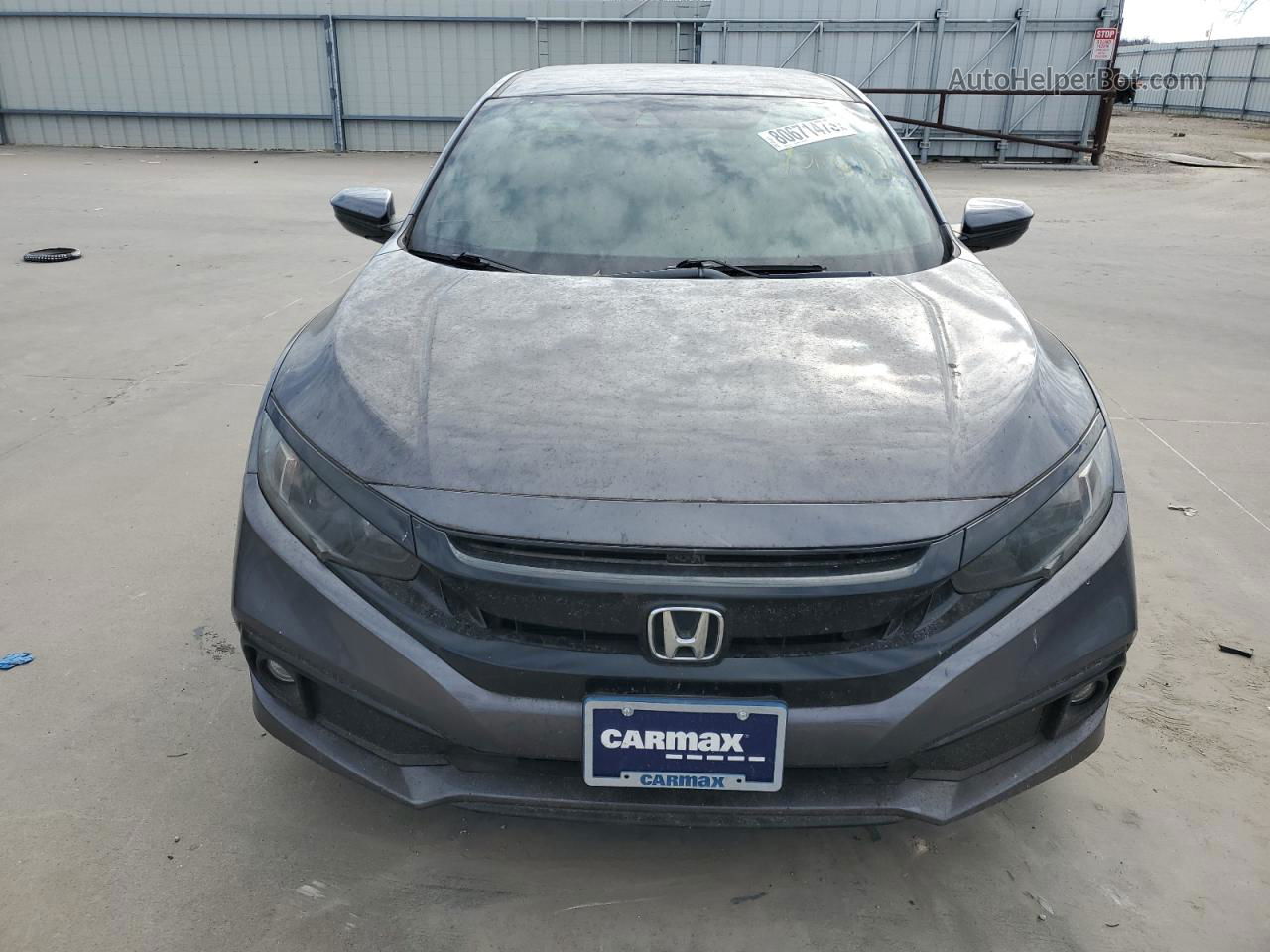 2019 Honda Civic Sport Серый vin: 19XFC2F81KE048806