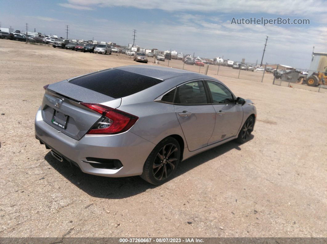 2020 Honda Civic Sedan Sport Silver vin: 19XFC2F82LE213747