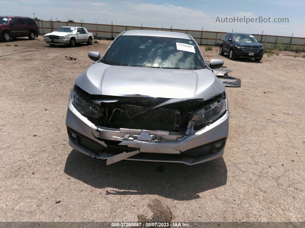 2020 Honda Civic Sedan Sport Серебряный vin: 19XFC2F82LE213747