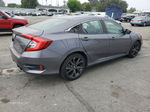 2020 Honda Civic Sport Gray vin: 19XFC2F82LE214042