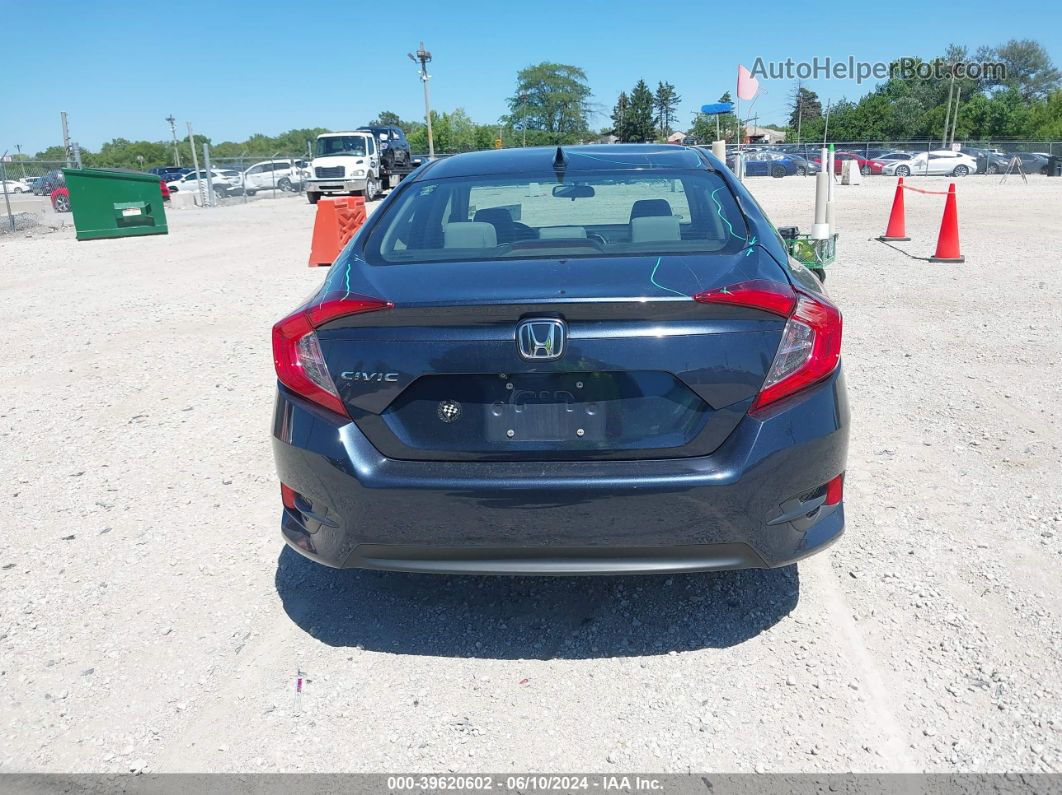 2017 Honda Civic Ex Черный vin: 19XFC2F83HE075577