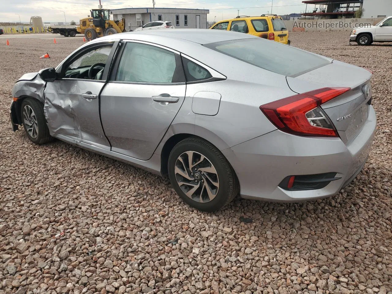 2016 Honda Civic Ex Silver vin: 19XFC2F84GE201718