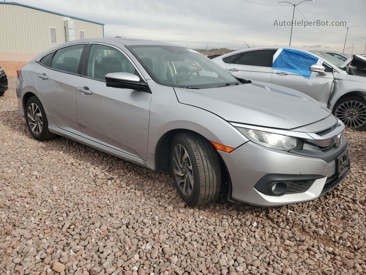 2016 Honda Civic Ex Silver vin: 19XFC2F84GE201718