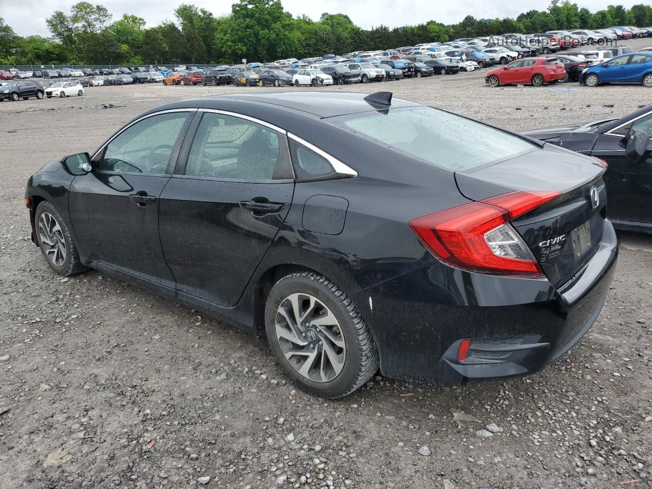 2017 Honda Civic Ex Black vin: 19XFC2F84HE019504